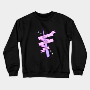 I'LL PUT A SPELL ON YOU! // pink Crewneck Sweatshirt